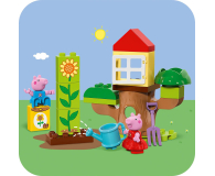 LEGO DUPLO IP 2 2024 PINK 10431 Ogród i domek na drzewie Peppy - 1248393 - zdjęcie 6